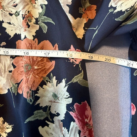 Peach Love California Blue Pink Bell Sleeve Halter Midi Sundress - Picture 7 of 8